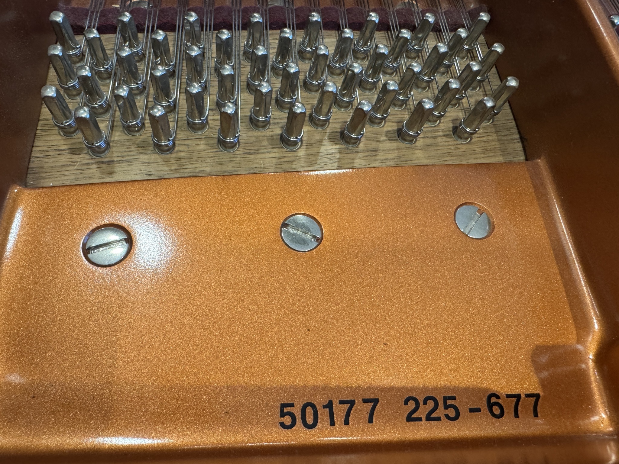 Bösendorfer Grand piano detail